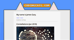 Desktop Screenshot of codingcats.com